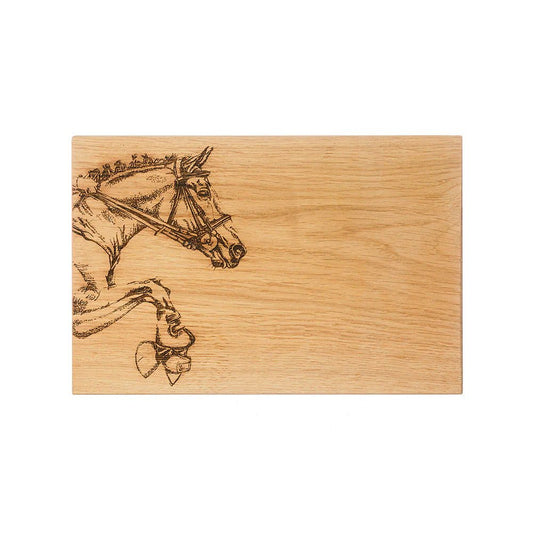 Mood Company - Serveerplank Paard - 30x20 - Schots Eikenhout - Scottish Made - 5060426289965