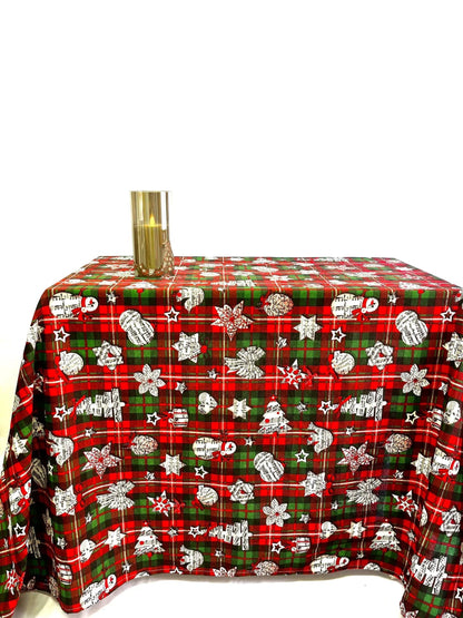 MoodCompanyNL - Servetten Tartan Kerst Rood - 40x40 - 2 stuks! - Katoen - Mood Company - 6095643147186