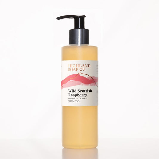 Mood Company - Shampoo 250ml - Wild Scottish Raspberry - Highland Soap Company - 