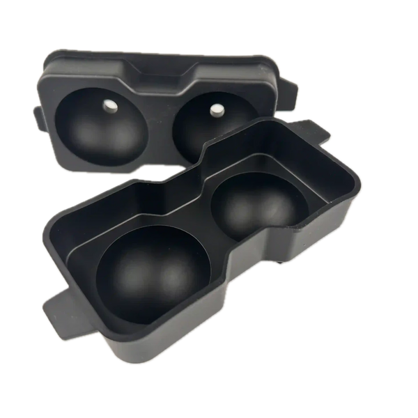 Mood Company - Siliconen IJsbalvorm - 2 Grote IJsballen Ø 4,5 cm - Mood4Whisky - 6151220954919