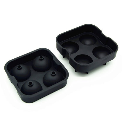 Mood Company - Siliconen IJsbalvorm - 4 IJsballen Ø 4 cm - Mood4Whisky - 6151221337391