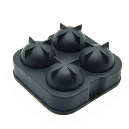 Mood Company - Siliconen IJsbalvorm - 4 IJsballen Ø 4 cm - Mood4Whisky - 6151221337391