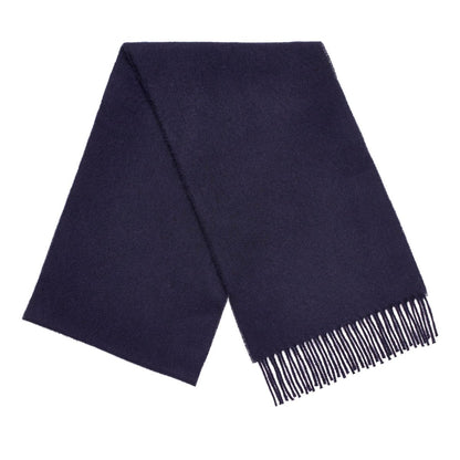 Mood Company - Sjaal Effen Donkerblauw (Navy) - Merino Lamswol - 25 x 190 - Bronte by Moon - 6151224862852