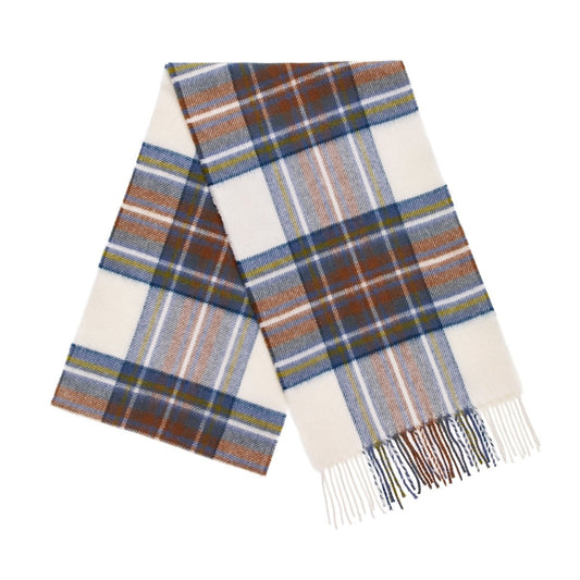Mood Company - Sjaal Tartan Muted Blue Stewart - Merino Lamswol - 25 x 190 - Bronte by Moon - 6095635622608