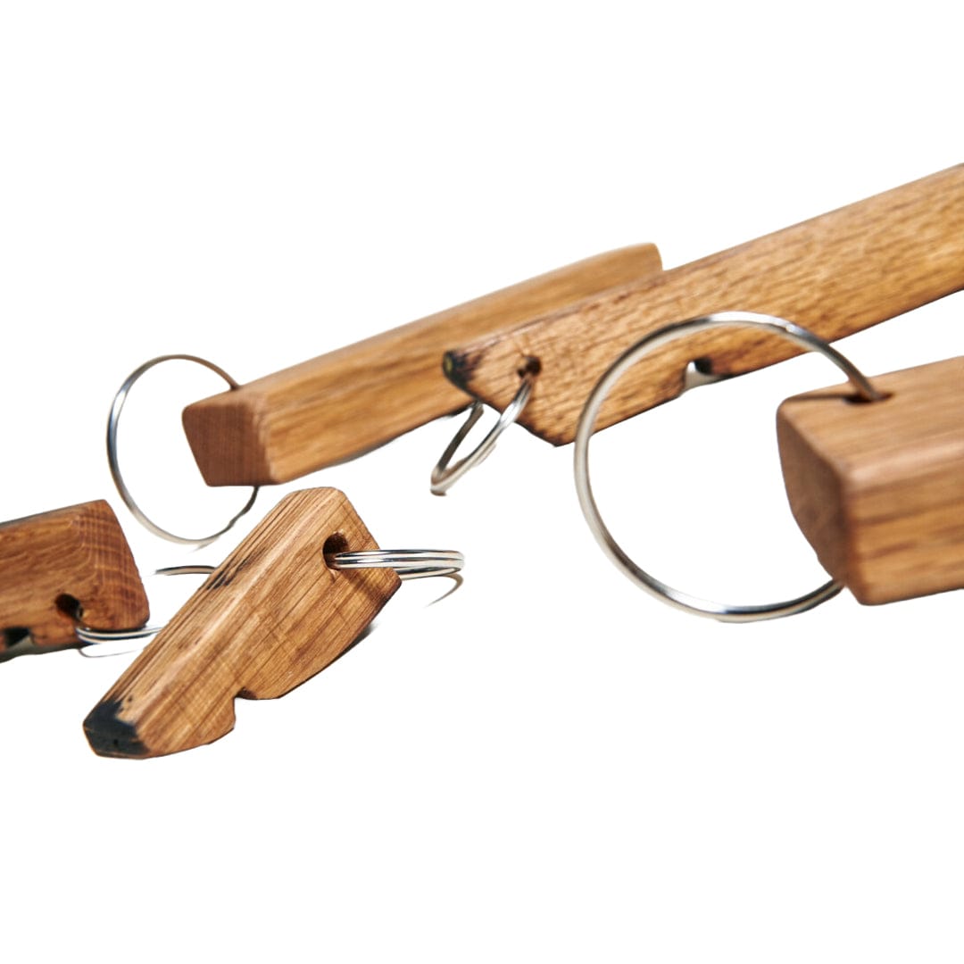 MoodCompanyNL - Sleutelhanger van oude whiskyvaten - Handgemaakt - Darach Scotland - 6151206318353