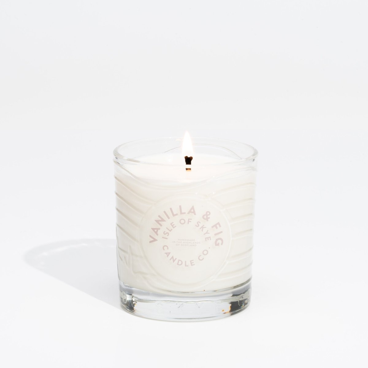 Mood Company - Sojawaskaars Vanilla & Fig - Island Tumbler - Handgemaakt - 35 uur - Isle of Skye Candle Company - 