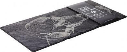 MoodCompanyNL - Tafelloper Kreeft - Gegraveerd - 50x25 - Leisteen - Just Slate Company Scotland - 5060426287428
