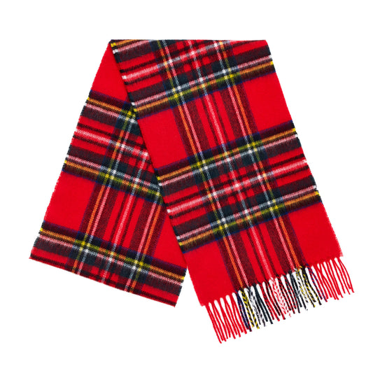 Mood Company - Sjaal Tartan Royal Stewart - Merino Lamswol - 25 x 190 - Bronte by Moon