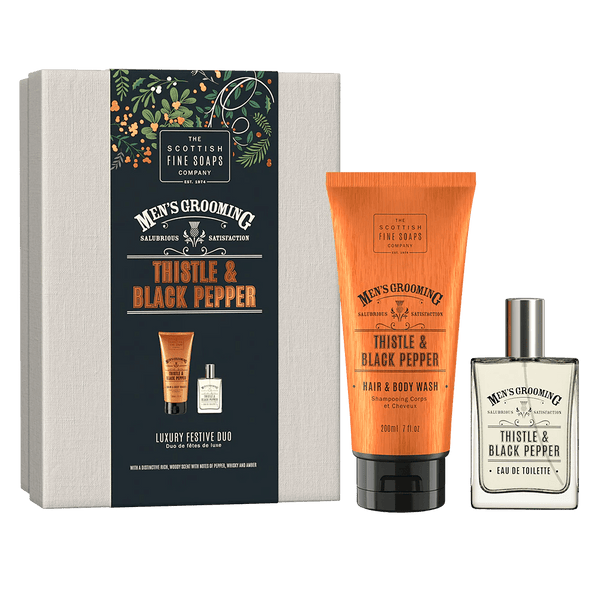 MoodCompanyNL - Thistle & Black Geschenkset Eau de Toilette 50ml en Hair & Body Wash 200ml - 5016365018357