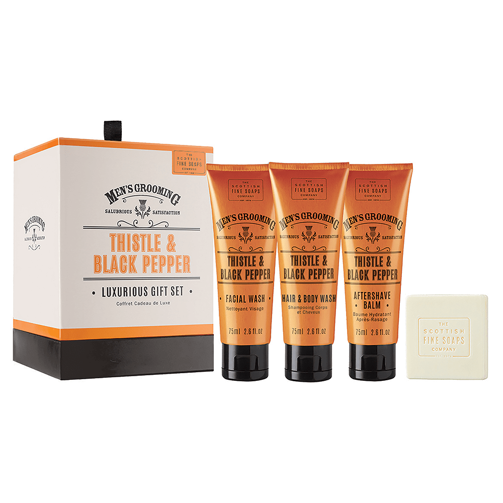 Thistle & Black Pepper Luxurious Gift Set by MoodCompanyNL