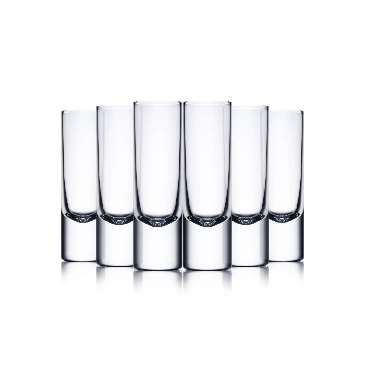 Mood Company - Vodka & Whisky Tasting Glas V100 - 6 stuks - 40 ml – handgemaakt – Amber Glass - 5903940034065