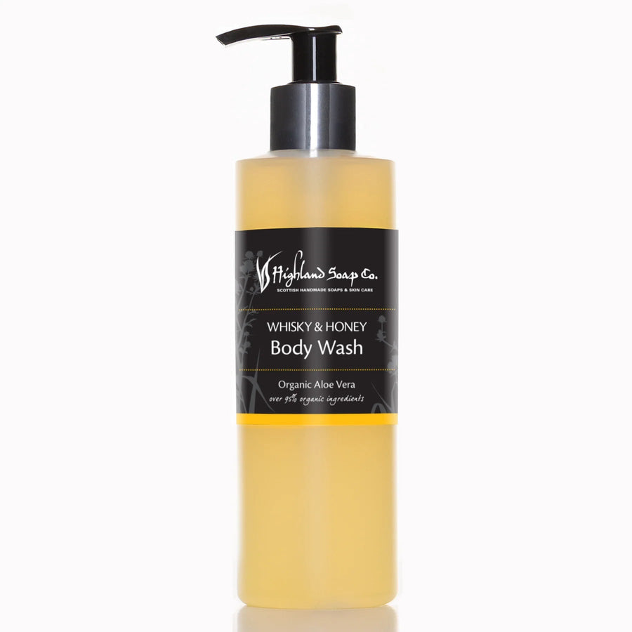 MoodCompanyNL - Whisky & Honey – Warm & Zoet - Biologische Douchegel 250ml - 5060614511083