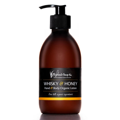 MoodCompanyNL - Whisky & Honey – Warm & Zoet - Biologische Hand - & Bodylotion 300ml - 5060188000754
