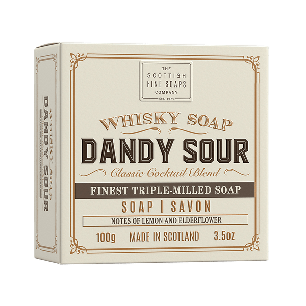 Whisky soap (in karton) Dandy Sour 100g by MoodCompanyNL