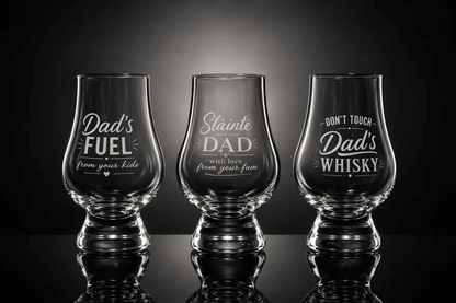 Mood Company - Whiskyglas - Don't touch dad's whisky - Glencairn Crystal Scotland - 6151219643688