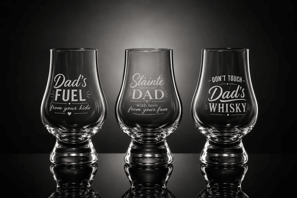 Mood Company - Whiskyglas - Don't touch dad's whisky - Glencairn Crystal Scotland - 6151219643688