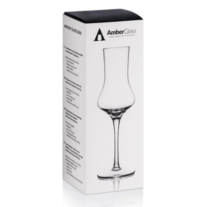 Mood Company - Whiskyglas G300 – 100 ml – handgemaakt – Amber Glass - 5907222504246