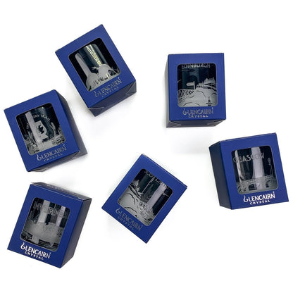 MoodCompanyNL - Whiskyglas Skyline Edelherten - Gegraveerd - Glencairn Crystal Scotland - 6095649246203