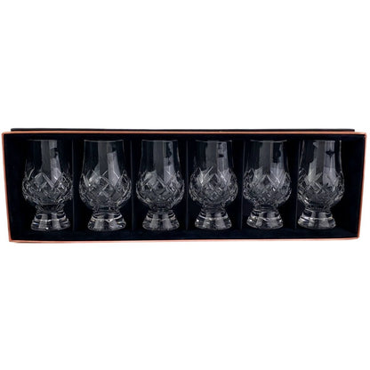 Whiskyglazen Cut 6 stuks - Geschenkverpakking - Loodkristal - Glencairn Crystal Scotland by MoodCompanyNL