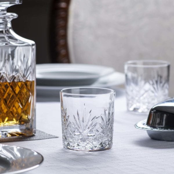 MoodCompanyNL - Whiskyglazen Skye 2 stuks - Geschenkverpakking - Loodkristal - Glencairn Crystal Scotland - 5060025555317