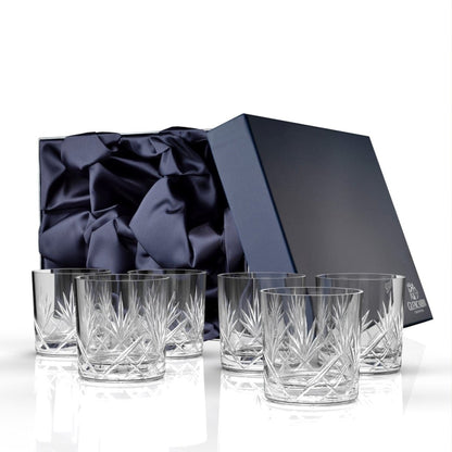 Mood Company - Whiskyglazen Skye 6 stuks - Geschenkverpakking - Loodkristal - Glencairn Crystal Scotland - 5060025555294