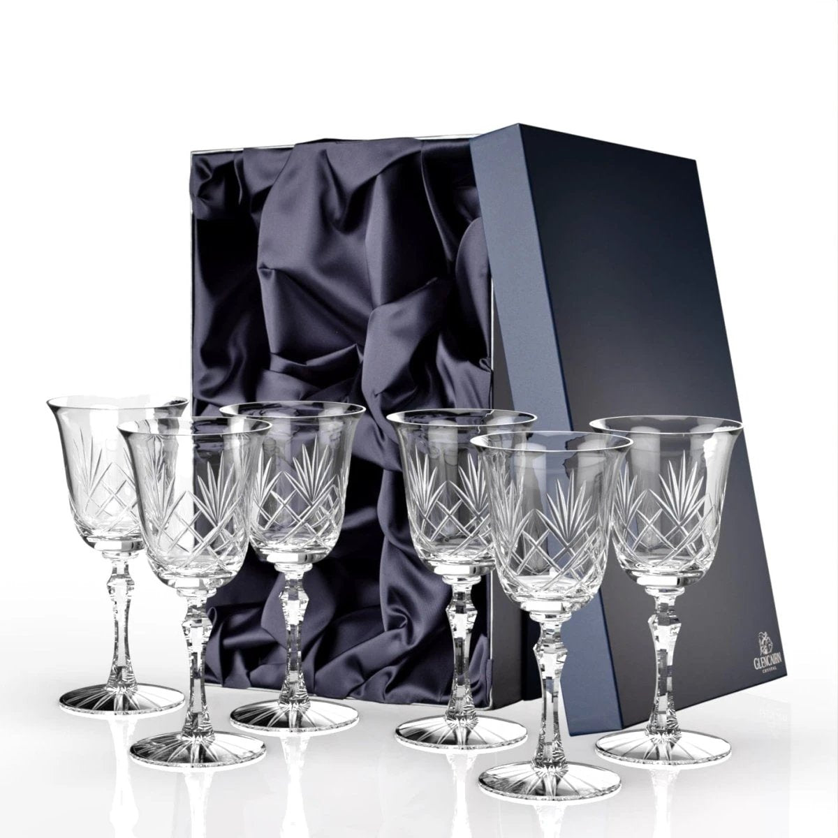 Wijnglazen Skye 6 stuks - Geschenkverpakking - Loodkristal - Glencairn Crystal Scotland by MoodCompanyNL
