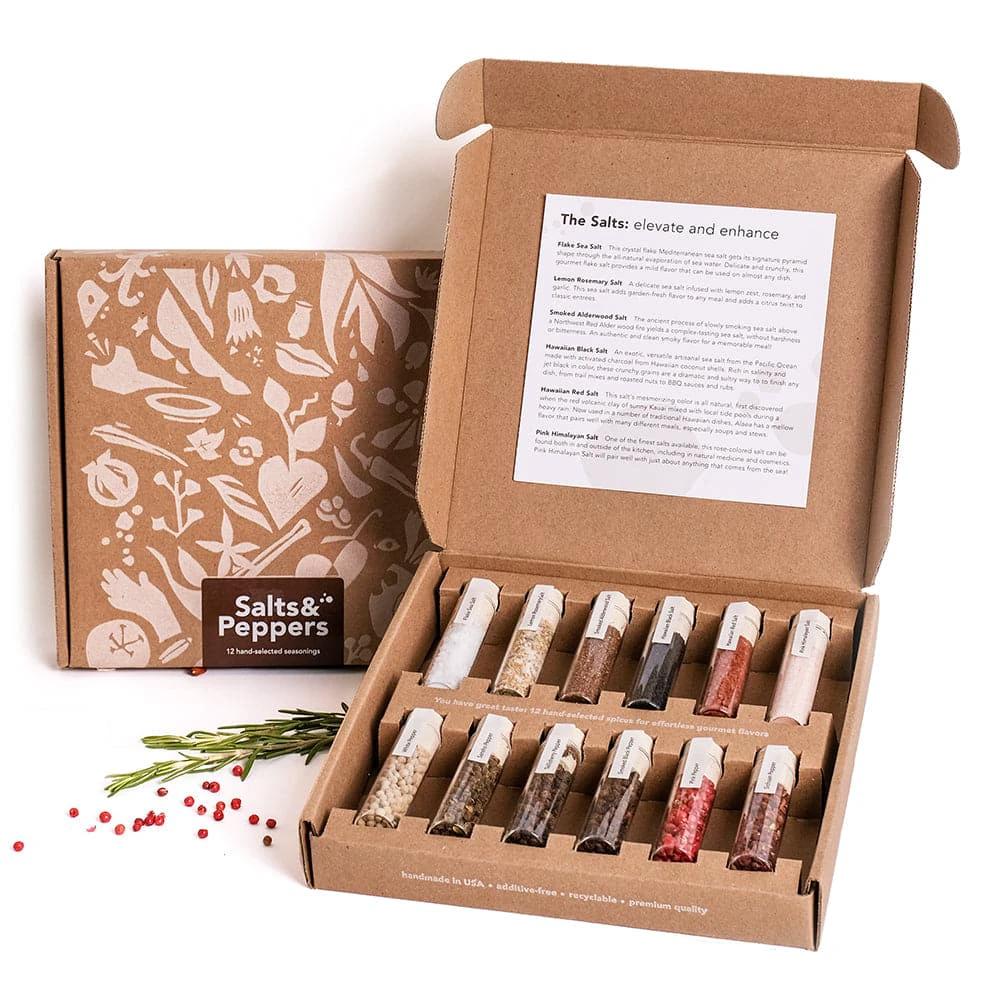 Zout en Peper Geschenkset voor echte kookliefhebbers - Cadeautip - Craftly by MoodCompanyNL
